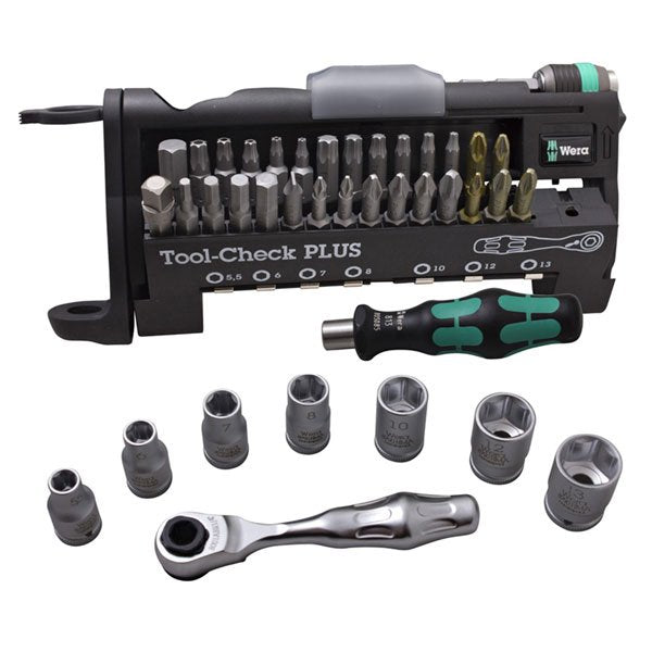 Wera Tool-Check PLUS Bit Ratchet Set + Sockets (Metric) 056490 For Sale  Online - The Tool Group – TheToolGroup