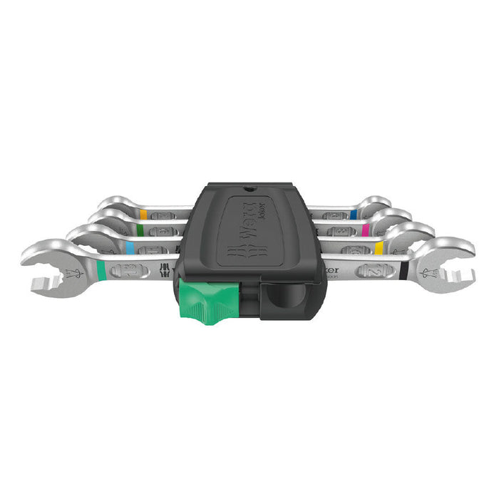 Wera 6005 Joker 4 Set 1 Double Open-Ended Wrench Set 4 Pce