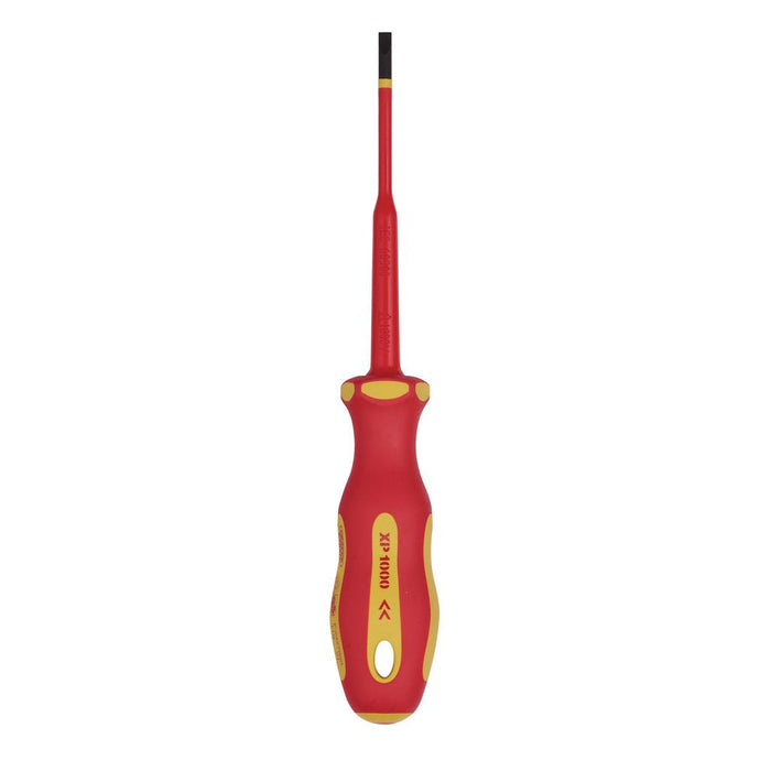Draper Tools XP1000® VDE Slimline Plain Slot Screwdriver 4x100mm 02160