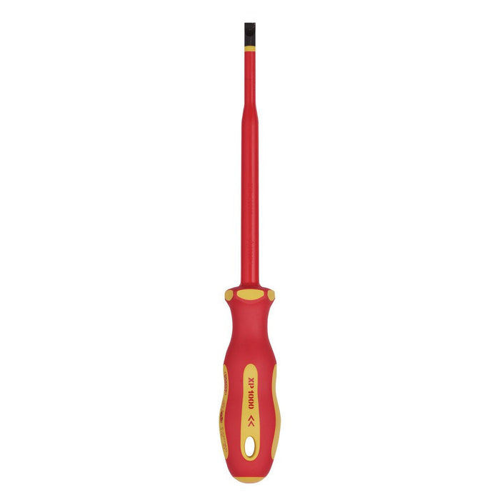 Draper Tools XP1000® VDE Slimline Plain Slot Screwdriver 6.5 x 150mm 02162