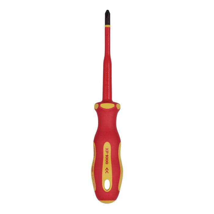 Draper Tools Ergo Plus Slimline Cross Slot XP 1000® VDE Screwdriver (No:2 x 100mm) 02164