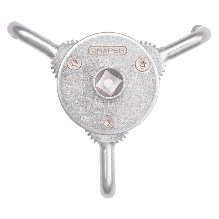 Draper 02749 3 Leg Oil Filter Wrench 69-136mm
