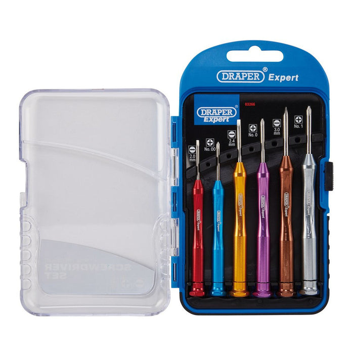Draper Expert Precision Screwdriver Set , 6 Pce