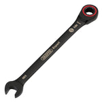 Draper Tools Expert HI-TORQ Metric Ratchet Combination Spanner 8mm Black