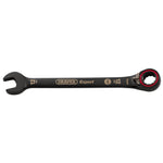 Draper Expert HI-TORQ® Metric Reversible Ratchet Combination Spanner, 12mm, Black