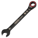 Draper Expert HI-TORQ® Metric Reversible Ratchet Combination Spanner, 15mm, Black