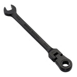 Draper Expert HI-TORQ® Metric Flexible Head Ratchet Combination Spanner, 8mm, Black