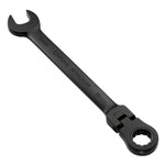 Draper Expert HI-TORQ® Metric Flexible Head Ratchet Combination Spanner 18mm Black