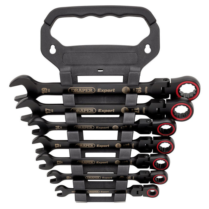 Draper Tools Expert HI TORQ Metric Flexible Head Ratchet Combination S TheToolGroup