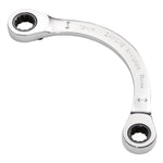 Draper Expert HI-TORQ® Double Ring Ratchet Half Moon Spanner, 11 x 13mm