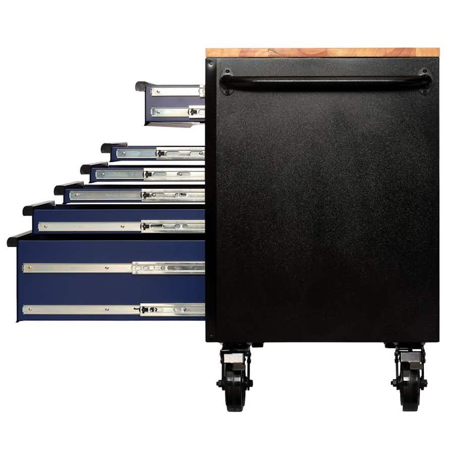 Draper 08227 Bunker Workbench Roller Tool Cabinet 10 Drawer 56