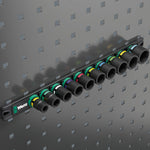 Wera 9607 Socket Magnetic Strip B Impaktor 1 10 Pce