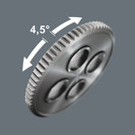 Wera 8010 B Zyklop Comfort Ratchet with Switch Lever with 3/8