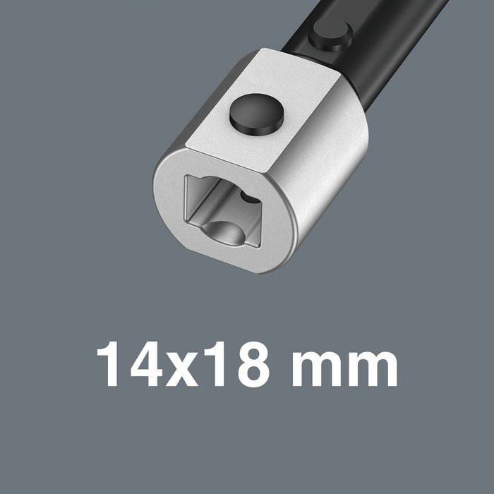 Wera 7880 Joker L Self-Adjusting Insert Wrench for Wrench Size 16-19mm