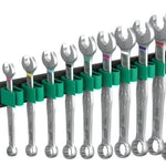Wera 9640 Magnetic Rail 6003 Joker 1 Combination Spanner Set 11 Pce