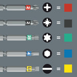 Wera 14 Pce Kraftform Kompakt 838 RA S Set 1