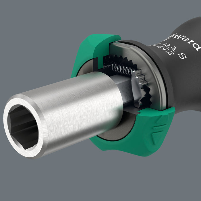 Wera 838 RA S Bit-Holding Handle Screwdriver with Ratchet Functionality 1/4