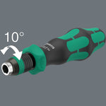Wera 838 RA-R M Bit-holding Handle with Ratchet Functionality 1/4