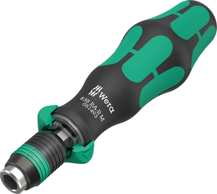 Wera 838 RA-R M Bit-holding Handle with Ratchet Functionality 1/4