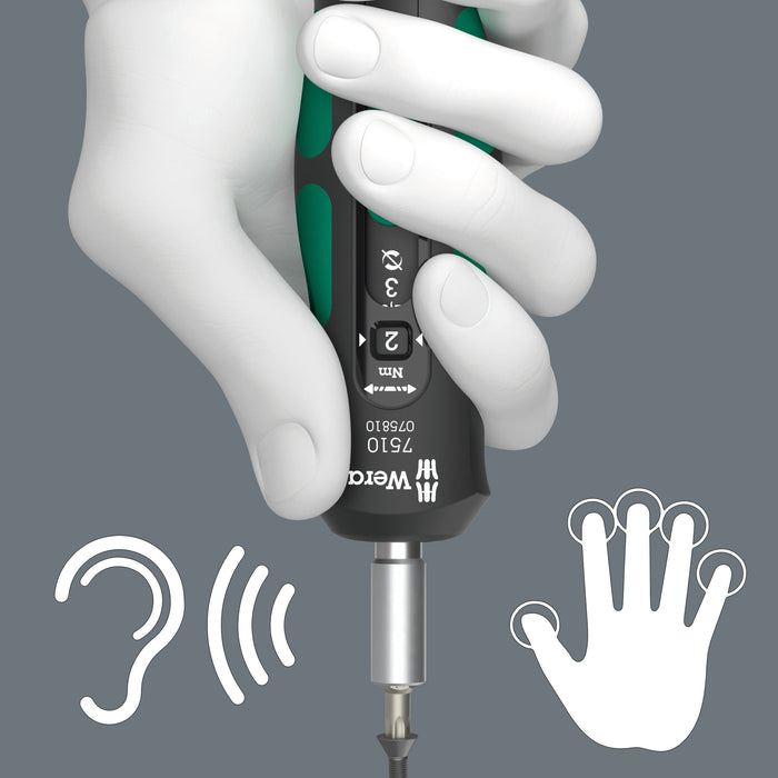 Wera 16 Piece 7515/16 Kraftform Safe-Torque Speed Universal 1 075851