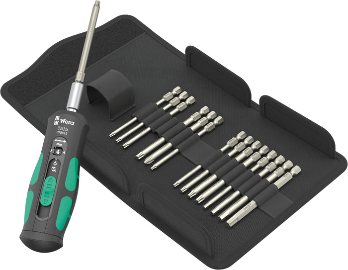 Wera 16 Piece 7515/16 Kraftform Safe-Torque Speed Universal 1 075851