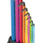 Wera 950/9 Hex-Plus Multicolour 3 L-Key Set Metric Blacklaser 9 Piece 133165