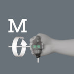 Wera 454/5 HF SHK Set 1 T-Handle Screwdriver Set Hex-Plus with Holding Function 5 Pce