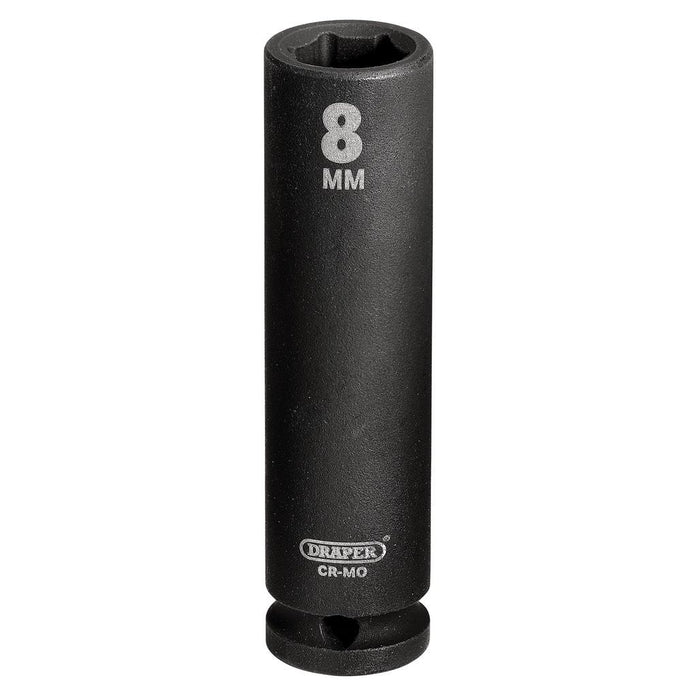 Draper Tools Hi-Torq® 6 Point Deep Impact Socket 1/4