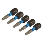 Draper Expert TX-STAR® Impact Screwdriver Bits T10 x 25mm 1/4