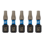 Draper Expert TX-STAR® Impact Screwdriver Bits T20 x 25mm 1/4