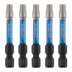 Draper Expert TX-STAR® Impact Screwdriver Bits T27 x 50mm 1/4