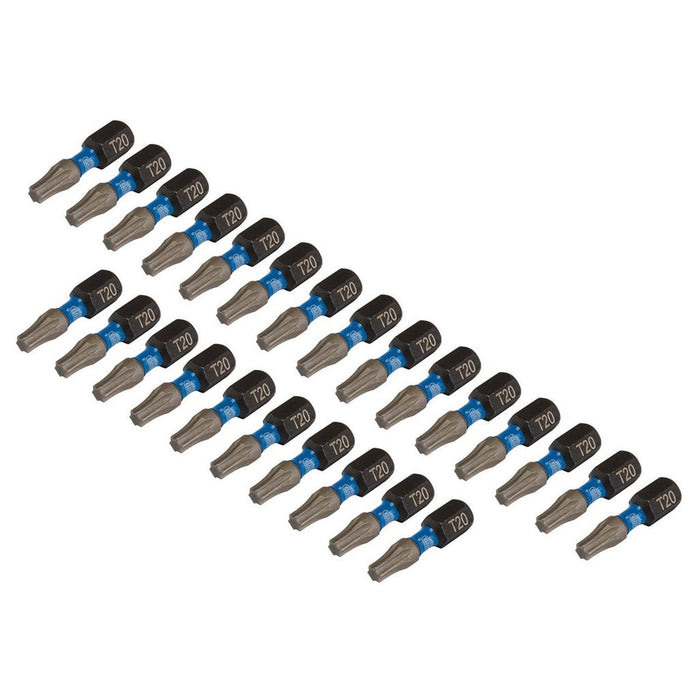 Draper Expert TX-STAR® Impact Screwdriver Bits T20 x 25mm 1/4