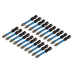 Draper Expert Cross Slot/PH Type Impact Screwdriver Bits PH2 x 50mm 1/4