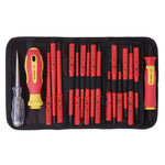 Draper Expert XP1000® VDE Interchangeable Blade Screwdriver Set, 18 Pce