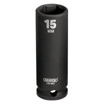 Draper Tools Hi-Torq® 6 Point Deep Impact Socket 3/8