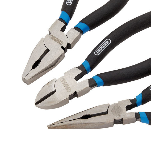 Draper Tools Pliers Set 3 Piece 07056