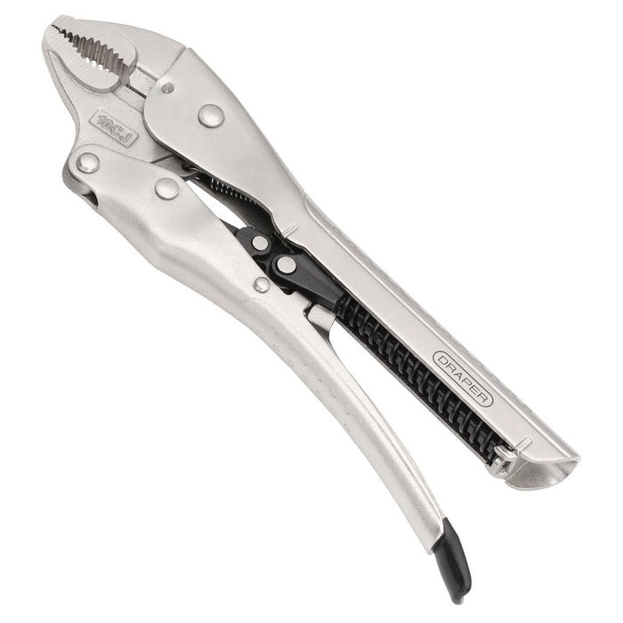 Draper Curved Jaw Auto Locking Pliers 250mm 07102