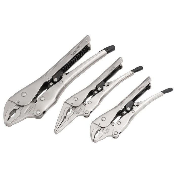 Draper Auto Locking Pliers Set 3 Piece 07103