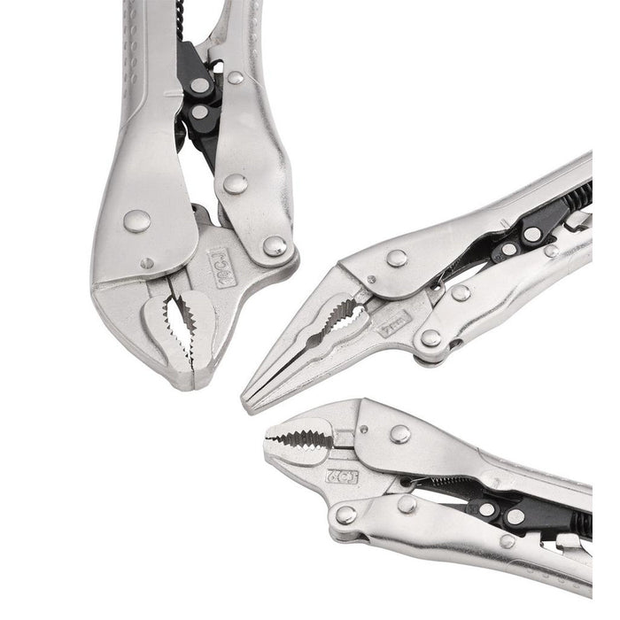Draper Auto Locking Pliers Set 3 Piece 07103