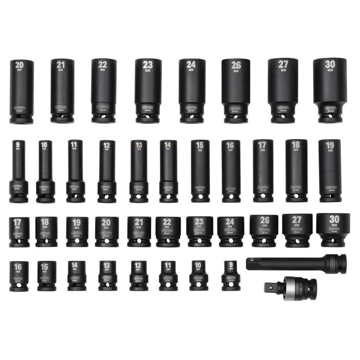 Draper 07106 Hi-TORQ® Impact Socket Set 1/2