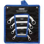 Draper Tools HI-TORQ® Half Moon Obstruction Ring Spanner Set (4 Piece) 07210