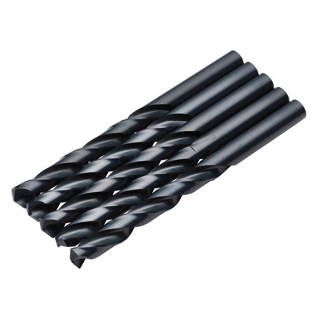 Draper Black HSS Drill Bit, 11.0mm x 142mm, 5pk
