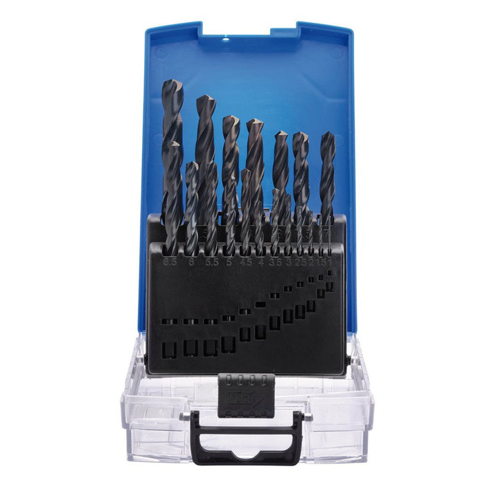 Draper Black HSS Drill Bit Set, 19 Pce