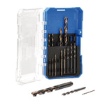 Draper HSS Turbo Titanium Drill Bit Set (19 Piece)