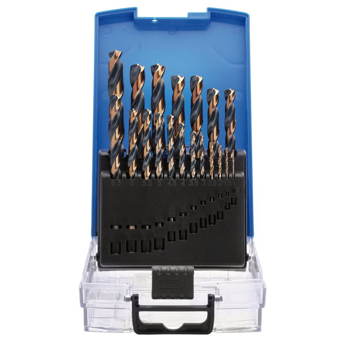 Draper HSS Turbo Titanium Drill Bit Set (19 Piece)