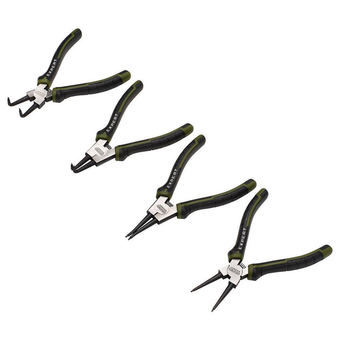 Draper Expert Circlip Pliers Set in EVA Foam Tray 180mm (4 Piece)