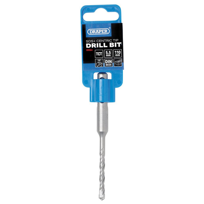 Draper SDS Plus Centric Tip Drill Bit 5.5x110mm