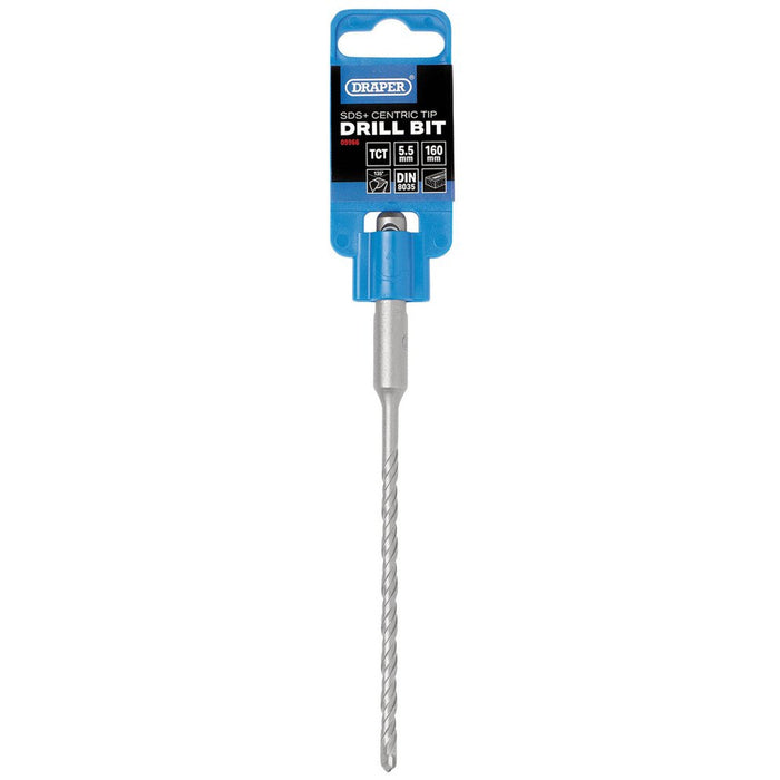 Draper SDS Plus Centric Tip Drill Bit 5.5x160mm