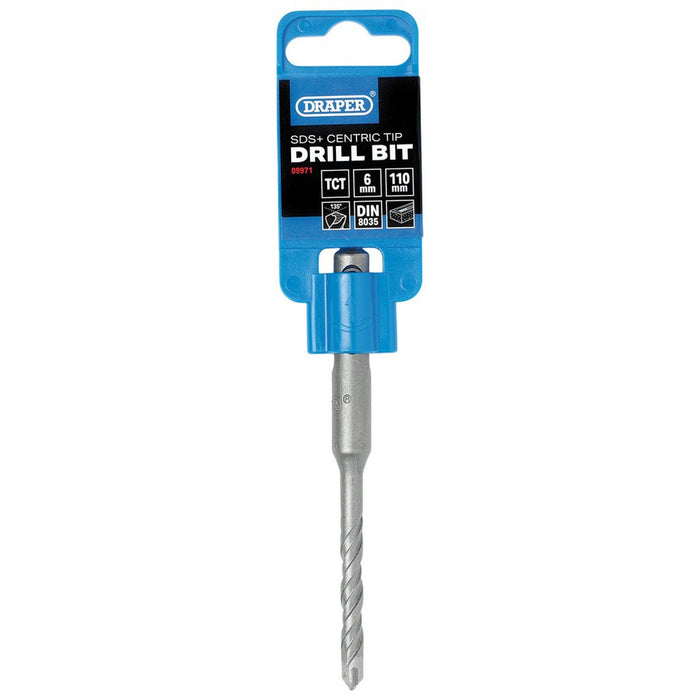 Draper SDS Plus Centric Tip Drill Bit 6x110mm