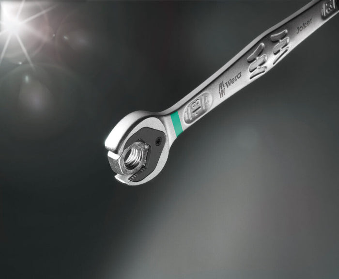 Wera 9632 Magnetic Rail 6000 Joker Imperial 1 Combination Spanner Set 8 Pce